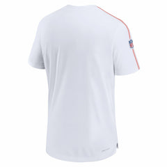 Cleveland Browns Sideline Alternate Logo Coach Performance T-Shirt White | Nike for Sale