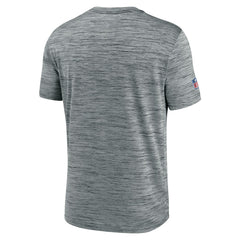 Tennessee Titans Sideline Velocity Throwback Logo Dri-FIT T-Shirt Gray | Nike for Sale