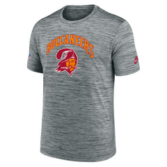 Tampa Bay Buccaneers Sideline Velocity Throwback Logo Dri-FIT T-Shirt Gray | Nike for Sale