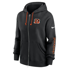 Cincinnati Bengals Women's Phoenix Full-Zip Hoodie Black | Nike for Sale