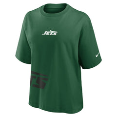 New York Jets Women's Boxy T-Shirt Green | Nike for Sale