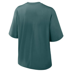 Philadelphia Eagles Women's Boxy T-Shirt Midnight Green | Nike for Sale
