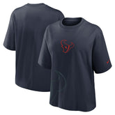 Houston Texans Women's Boxy T-Shirt Navy | Nike for Sale