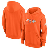 Cincinnati Bengals Women's Club Fleece Hoodie Orange | Nike for Sale