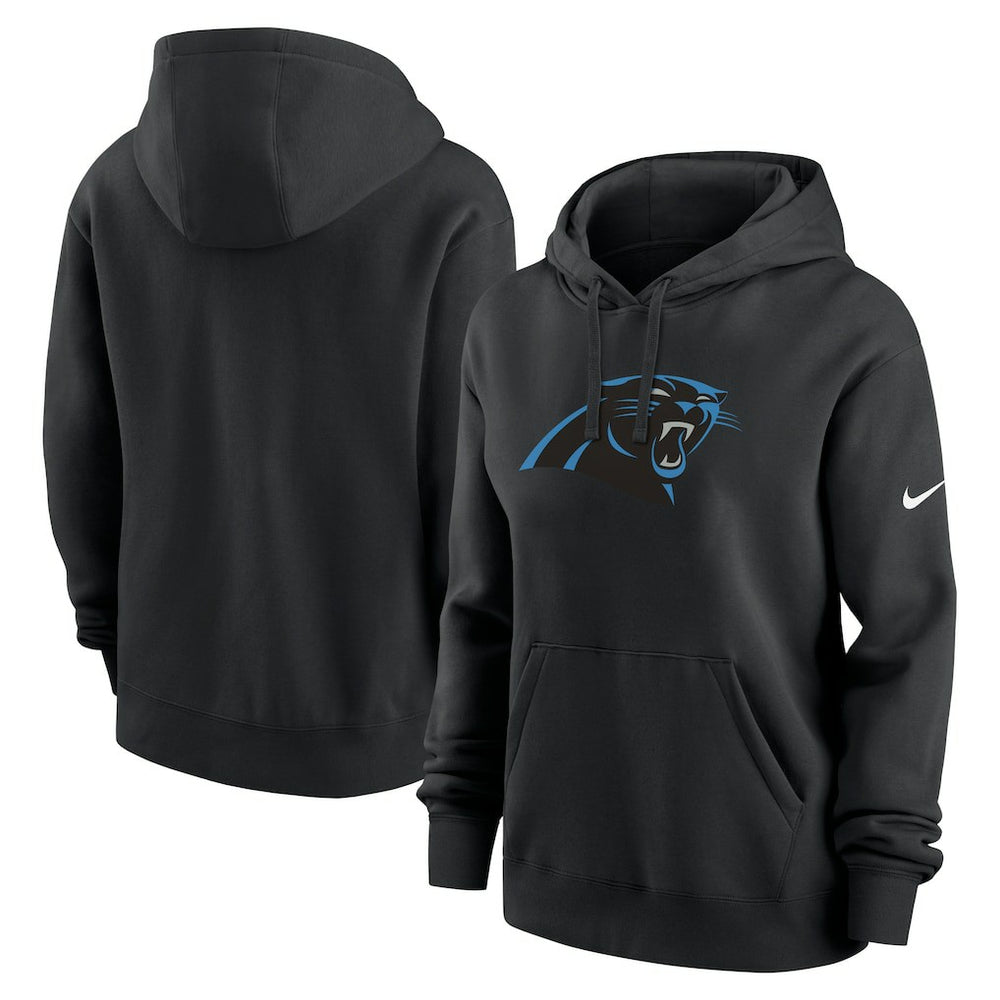 Carolina Panthers Women's Club Fleece Hoodie Black | Nike for Sale