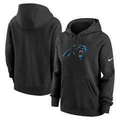 Carolina Panthers Women's Club Fleece Hoodie Black | Nike for Sale