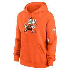 Cleveland Browns Women's Club Fleece Hoodie Orange | Nike for Sale