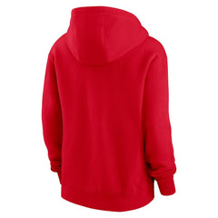 New England Patriots Women's Club Fleece Hoodie Red | Nike for Sale