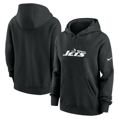 New York Jets Women's Club Fleece Hoodie Black | Nike for Sale