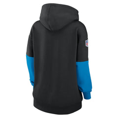 Carolina Panthers Women's Sideline Essential Hoodie Black | Nike for Sale