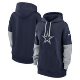 Dallas Cowboys Women's Sideline Essential Hoodie Navy | Nike for Sale