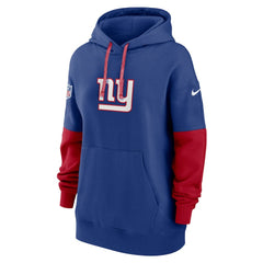 New York Giants Women's Sideline Essential Hoodie Royal | Nike for Sale