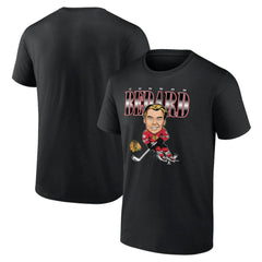 Connor Bedard Chicago Blackhawks Fanatics Player Caricature T-Shirt - Black - NHL