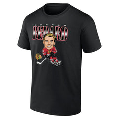 Connor Bedard Chicago Blackhawks Fanatics Player Caricature T-Shirt - Black - NHL