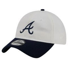 Atlanta Braves New Era Leather Strap 9TWENTY Adjustable Hat - MLB