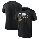 Connor Bedard Chicago Blackhawks Fanatics Name & Number T-Shirt - Black - NHL