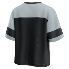 Las Vegas Raiders Women's Homeschool Jersey Poly V-Neck
Fashion Top Black/Silver | Fanatics