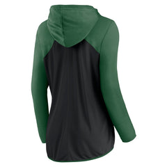 New York Jets Women's Script Full-Zip Hoodie Black/Green | Fanatics