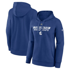 Toronto Maple Leafs Fanatics Women's Authentic Pro Core Primary Fleece Pullover Hoodie - Blue - NHL