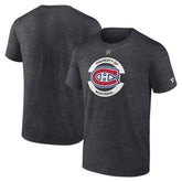 Montreal Canadiens Fanatics Authentic Pro Core Secondary T-Shirt - Heather Charcoal - NHL