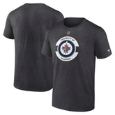 Winnipeg Jets Fanatics Authentic Pro Core Secondary T-Shirt - Heather Charcoal - NHL
