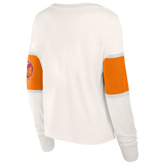 Tampa Bay Buccaneers Women's Antique Block Long Sleeve T-Shirt Cream | Fanatics