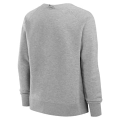 Kansas City Chiefs Women's Hit Hard Fleece Pullover Sweatshirt Heather Gray | Fanatics