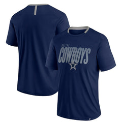 Dallas Cowboys Fade Dot Slant T-Shirt Navy | Fanatics
