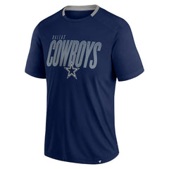 Dallas Cowboys Fade Dot Slant T-Shirt Navy | Fanatics
