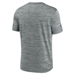 Dallas Cowboys Sideline Velocity Throwback Logo Dri-FIT T-Shirt Gray | Nike for Sale