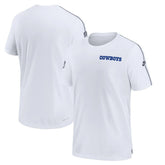 Dallas Cowboys 2024 Sideline Coach UV Performance T-Shirt White | Nike for Sale