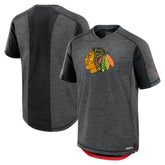 Chicago Blackhawks Fanatics Authentic Pro Rink Tech T-Shirt - Black - NHL