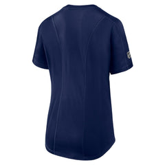 New York Rangers Fanatics Women's Authentic Pro Rink Tech T-Shirt - Navy - NHL