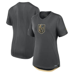 Vegas Golden Knights Fanatics Women's Authentic Pro Rink Tech T-Shirt - Gray - NHL