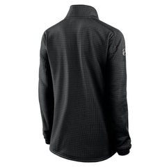 Chicago Blackhawks Fanatics Women's Authentic Pro Rink Lightweight Quarter-Zip Pullover Sweatshirt - Black - NHL