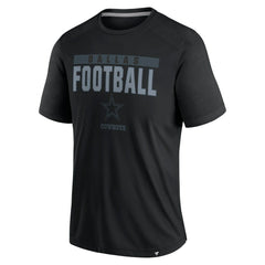 Dallas Cowboys Defender Blackout T-Shirt Black | Fanatics