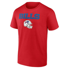 Josh Allen Buffalo Bills Team Wordmark Player Name & Number T-Shirt Red | NFL