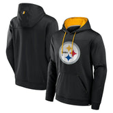Pittsburgh Steelers Defender Pullover Hoodie Black | Fanatics