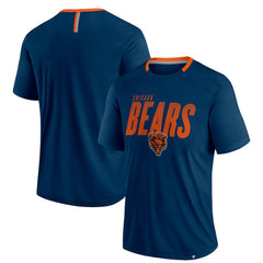 Chicago Bears Defender Fade Slant T-Shirt Navy | Fanatics