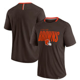 Cleveland Browns Defender Fade Slant T-Shirt Brown | Fanatics