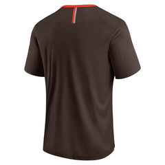 Cleveland Browns Defender Fade Slant T-Shirt Brown | Fanatics