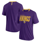 Minnesota Vikings Defender Fade Slant T-Shirt Purple | Fanatics