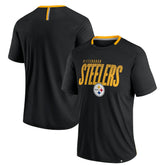 Pittsburgh Steelers Defender Fade Slant T-Shirt Black | Fanatics