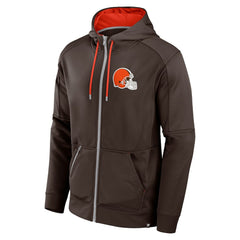 Cleveland Browns Defender Full-Zip Hoodie Brown | Fanatics
