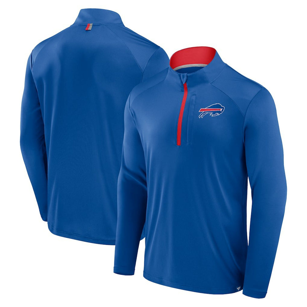 Buffalo Bills Defender Long Sleeve Quarter-Zip Jacket Royal | Fanatics