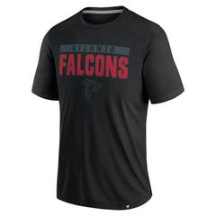 Atlanta Falcons Defender Blackout T-Shirt Black | Fanatics