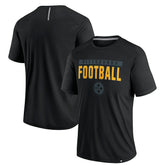 Pittsburgh Steelers Defender Blackout T-Shirt Black | Fanatics