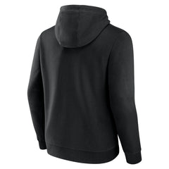 New Orleans Saints Geometric Chrome Pullover Hoodie Black | Fanatics