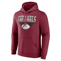 Arizona Cardinals Geometric Chrome Pullover Hoodie Cardinal | Fanatics
