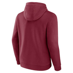 Arizona Cardinals Geometric Chrome Pullover Hoodie Cardinal | Fanatics
